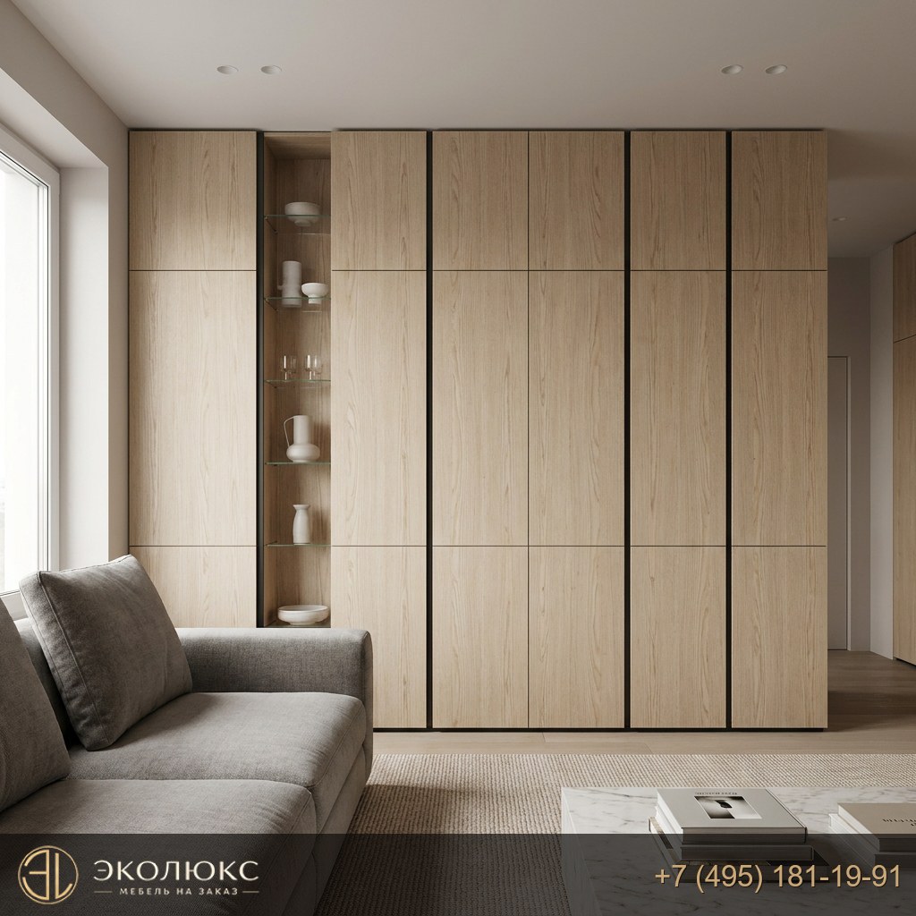 Раздвижная перегородка Ясень Тронхейм (арт. H1225 ST12), Egger